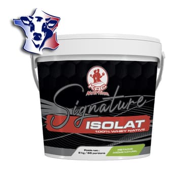 Pot de KRC Nutrition PROTEINE SIGNATURE WPI90 FRANCE 2 KG