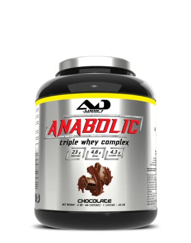 Pot de Addict Sport Nutrition ANABOLIC WHEY COMPLEX : Tri protéines