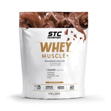 Pot de STC Nutrition WHEY MUSCLE +