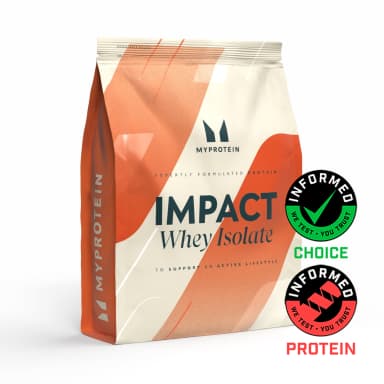 Pot de MyProtein Impact Whey Isolate