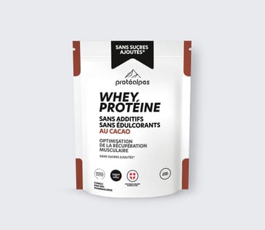 Pot de Protealpes Altitude Whey Protéine Sans sucres ajoutés