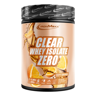 Pot de IronMaxx Clear Whey Isolate ZERO