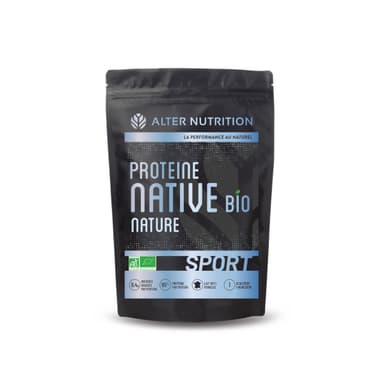 Pot de Alter Nutrition Protéines natives bio
