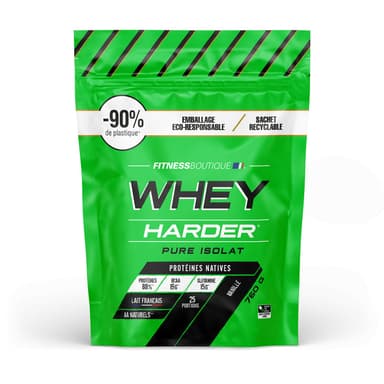 Pot de fitness boutique Whey Harder
