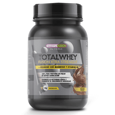 Pot de Healthy Fusion WHEY PROTEIN DOBLE