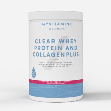 Pot de MyProtein Clear Whey Protein and Collagen Plus