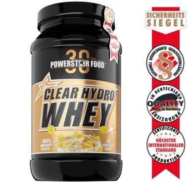 Pot de PowerStar Food CLEAR HYDRO WHEY
