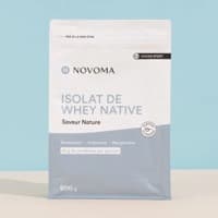Pot de NOVOMA Isolat de Whey Native en Poudre